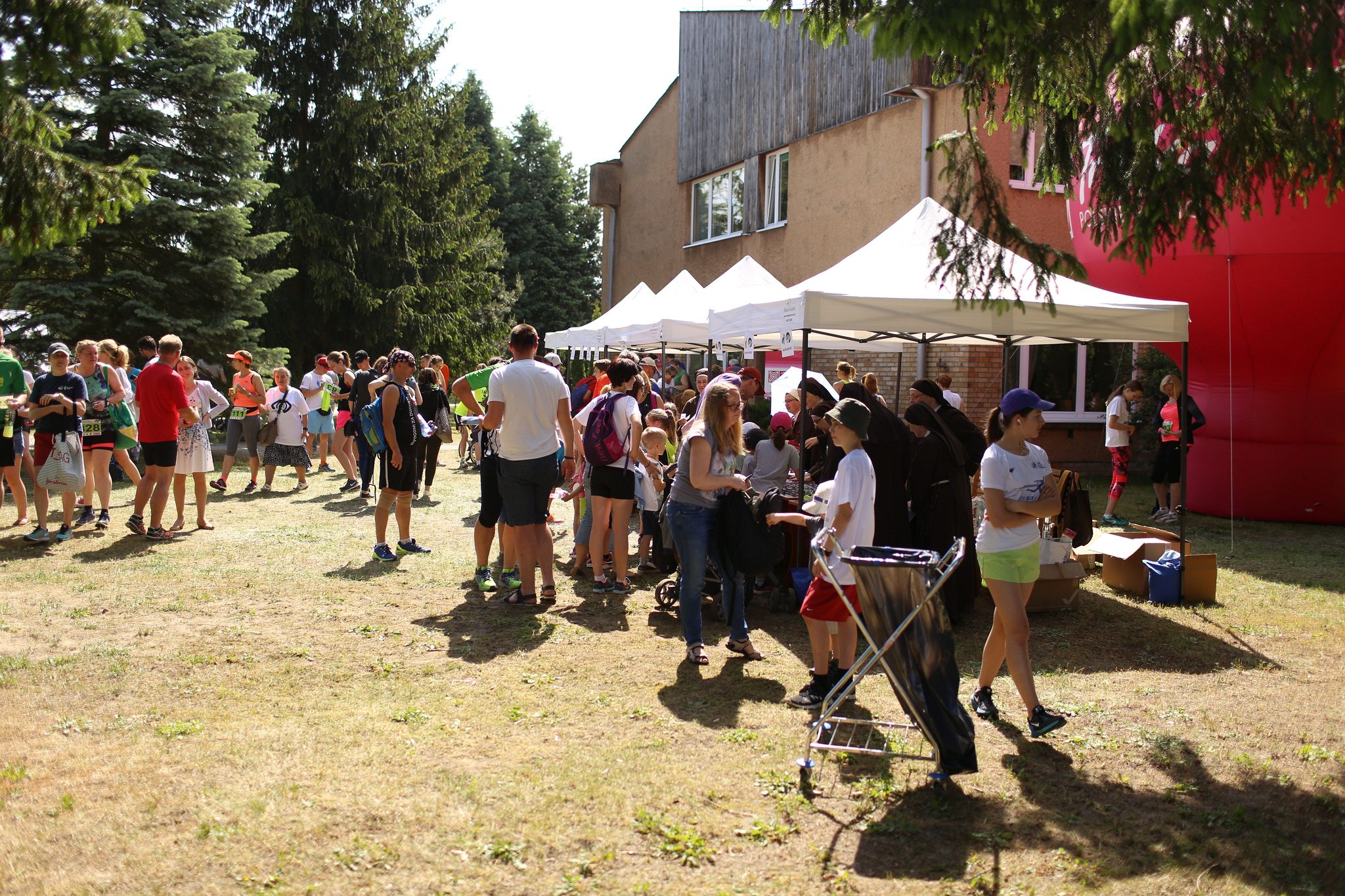 Stoiska w strefie piknikowej